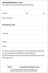 JP23 Anmeldeformular